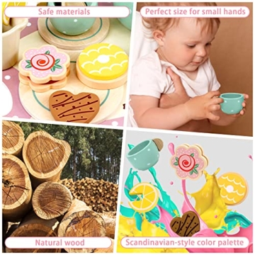 Airlab Wooden Tea Set - Perfect for Imaginary Play
