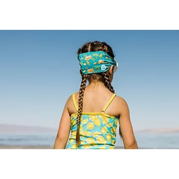 Splash Place Swim Goggles - Fun Fabric Strap for Kids & Adults