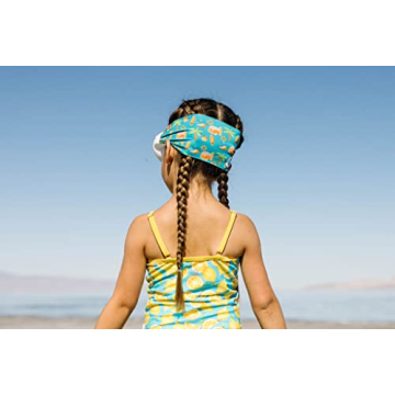 Splash Place Swim Goggles - Fun Fabric Strap for Kids & Adults