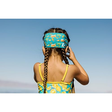 Splash Place Swim Goggles - Fun Fabric Strap for Kids & Adults