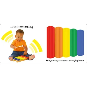 See, Touch, Feel Sensory Book for Infants and Toddlers