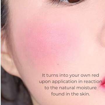 ANNA SUI Black Cream Blush - Color Changing & Moisturizing Formula, 0.24 oz