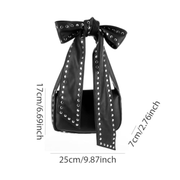 Trendy YFGBCX Y2K Studded Shoulder Bag for Women