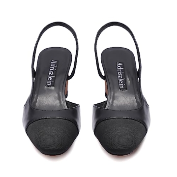 Stylish Adrizzlein Women's Slingback Heeled Pumps for Every Occasion