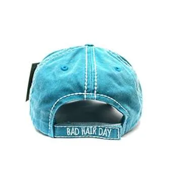 Women's Turquoise Bad Hair Day Cap - Stylish and Comfy