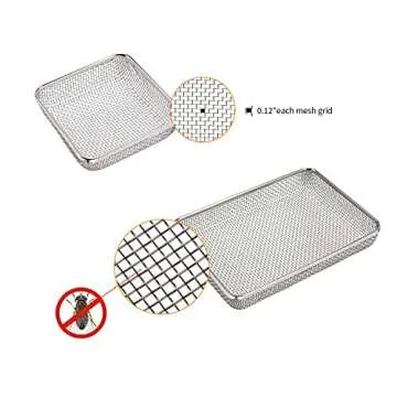 Kohree RV Bug Screen Set - Durable Stainless Steel Mesh Covers