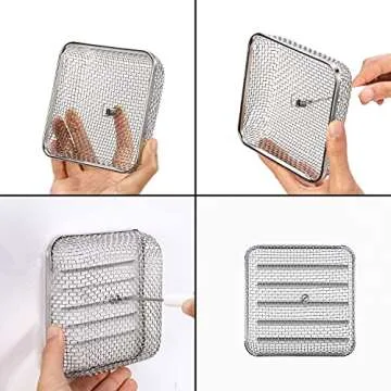 Kohree RV Bug Screen Set - Durable Stainless Steel Mesh Covers