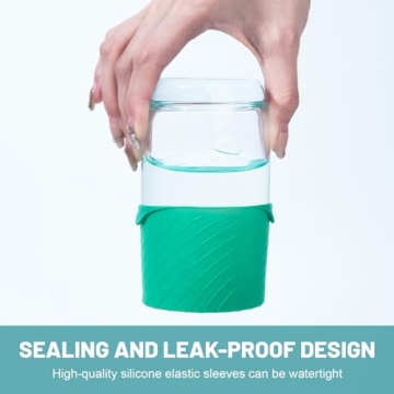 Mrsdry Bottle Covers Leak-Proof Travel Silicone Sleeves