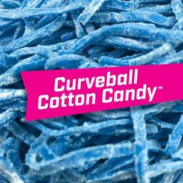Big League Chew Cotton Candy Bubble Gum - 12 Bags