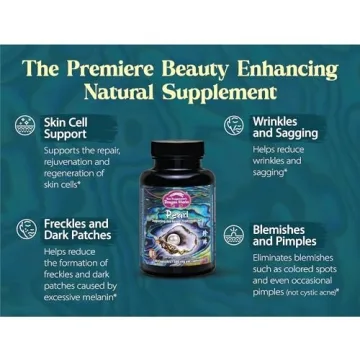 Dragon Herbs Pearl Powder Capsules for Skin and Health