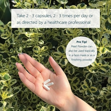 Dragon Herbs Pearl Powder Capsules for Skin and Health