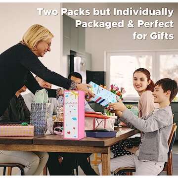 KONNAO Karaoke Microphone for Kids, 5-in-1 Wireless Handheld Kareoke Mic Speaker for Singing, Karaoke Machine for Adult with 2 Independent Package, DIY Stickers