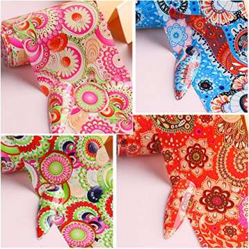 Colorful Holographic Nail Foil Stickers for Creative Manicures