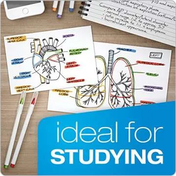 Oxford Blank Index Cards - Perfect for Study & Presentations