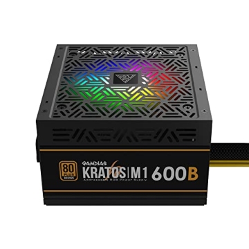 GAMDIAS 600W Bronze PSU: The Ultimate RGB Power Supply for Gamers