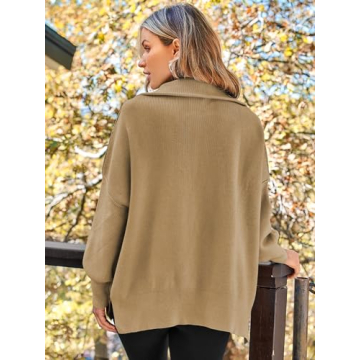 LILLUSORY Women's Oversized Sweater for Fall 2024