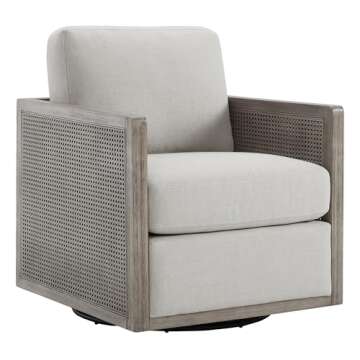 Elegant CHITA Swivel Accent Chair for All Spaces