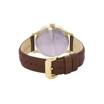 Invicta Men's I-Force Gold Stainless Steel and Leather Watch