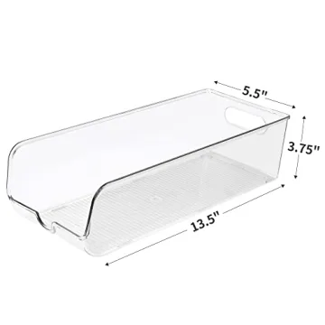 Vtopmart 4 Pack BPA-Free Soda Can Organizer for Fridge