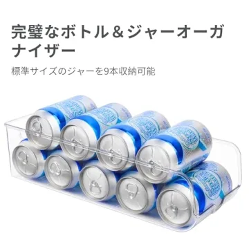 Vtopmart 4 Pack BPA-Free Soda Can Organizer for Fridge