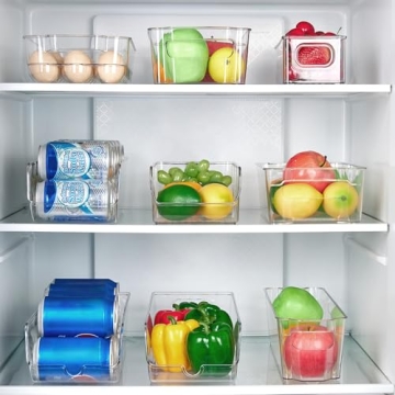 Vtopmart 4 Pack BPA-Free Soda Can Organizer for Fridge