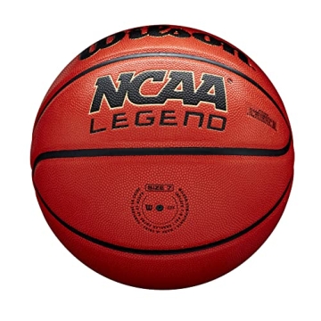 Wilson NCAA Legend Basketball - Size 5 - Durable & Fun