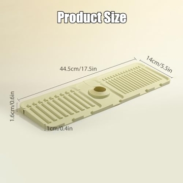 Faucet Mat for Kitchen Sink - 2024 Premium Upgrade