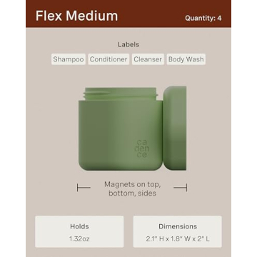 Cadence Travel Containers: Premium Travel Storage Set