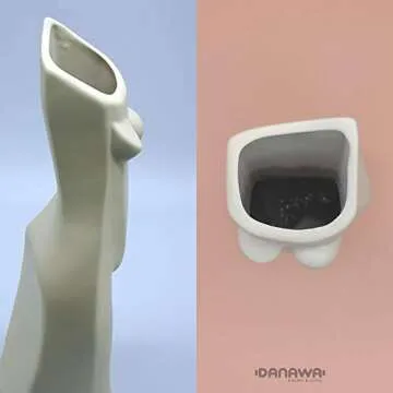DANAWA Female Form Flower Vase for Stylish Home Decor