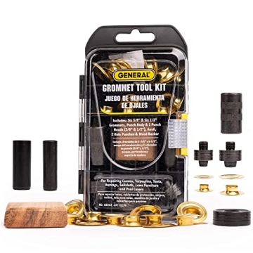 General Tools Grommet Kit for Durable Canvas Repairs