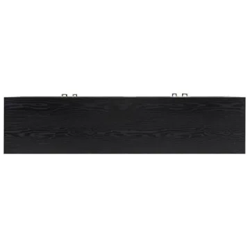 Elegant Henn&Hart Tillman TV Stand for TVs up to 80" in Black Grain