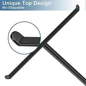 Versatile T-Shape Stainless Steel Towel Rack for Home