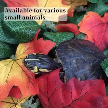 AMYESE Maple Leaf Mat, 21.6"x15.7" Works as Fall Home Decorations & Dog Snuffle Mat, Pet Jungle Slow Feeder Sniff Mat for Natural Foraging Skill Training, Anxiety Relief Mind Stimulation Puzzle Toys