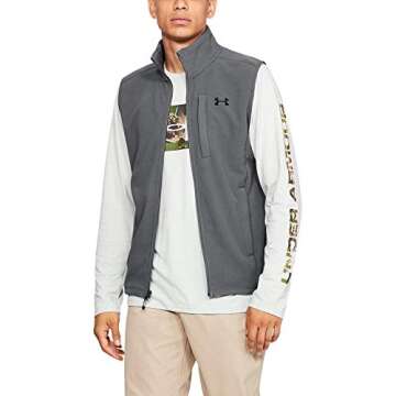 Under Armour mens Under Armour Men's Zephyr Fleece Solid Vest