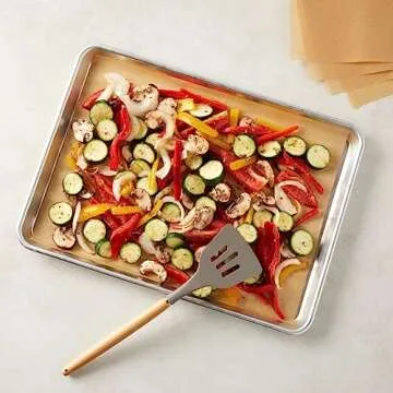 Precut Nonstick Parchment Paper Sheets - 200-Pack