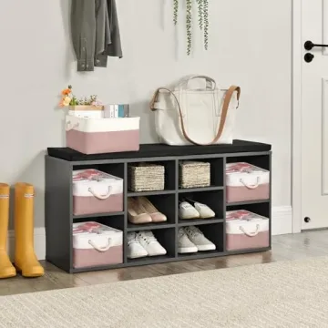 Durable and Chic LordCom Fabric Storage Bins for Organizing