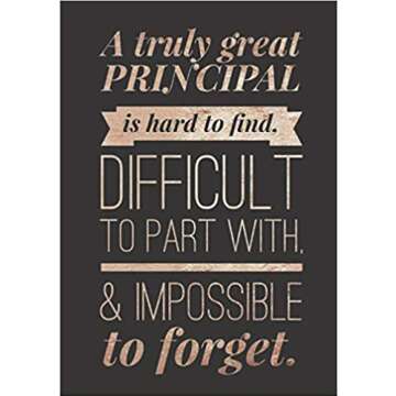 Inspirational Retirement Gifts for Principals - Journal & Appreciation Ideas