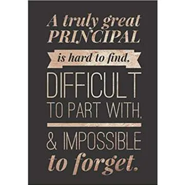 Inspirational Retirement Gifts for Principals - Journal & Appreciation Ideas