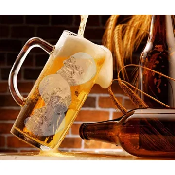Skull Ice Cube Maker for Parties and Cocktails