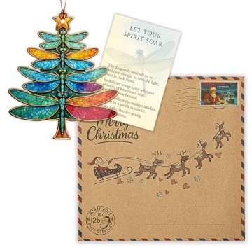 Women 2025 Dragonfly Christmas Ornament for Heartfelt Gifting