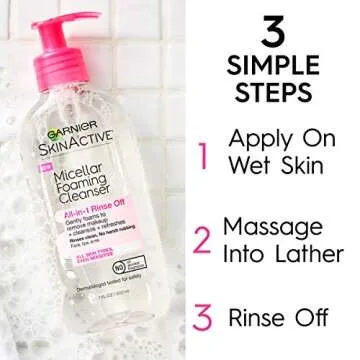 Garnier SkinActive Micellar Foaming Cleanser for All Skin