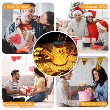 Solar Watering Can Lights, Hummingbird Mothers Day Gifts for Women Mom Grandma Birthday, Waterproof Outdoor Garden Decor Large Hanging Solar Lanterns Garden Lights for Patio Yard Flowerbed Pathway