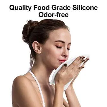 COPOZZ Swim Cap for Women, Silicone Waterproof Comfy Swimming Bathing Cap for Long Hair with Cat Printed (Black Cat-12yrs+)