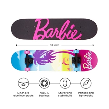 Barbie Skateboard for Kids - Durable & Stylish Cruiser