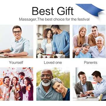 Shiatsu Neck and Back Massager with Heat for Relief