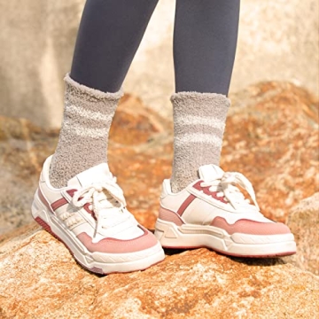 Trifabricy Fuzzy Socks for Women - Fluffy Socks Women, Cozy Socks Slipper Socks for Women, Women's Ultra Soft Winter Thick Warm Fuzzy Sleeping Socks for Home, Candy Colorful