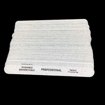 Nail Files Bufers 50 Pcs Wooden Nail File 180/240 Sanding Nails File Disposable Cuticle Remover Callus Nail Art Styling Tools