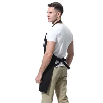 Miracu Funny Cooking Aprons for Men, Husband - Valentines, Birthday Funny Male Gifts for Mens Best Friend, Gifts for Male Friends Guy Boyfriend Chef Him - Grilling Grill BBQ Apron with 3 Pockets