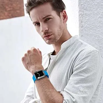 THWALK 6 Pack Colorful Silicone Bands for Apple Watch