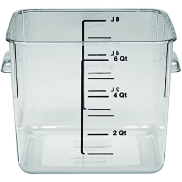 Rubbermaid 6 Quart Food Storage Container for Kitchen Needs